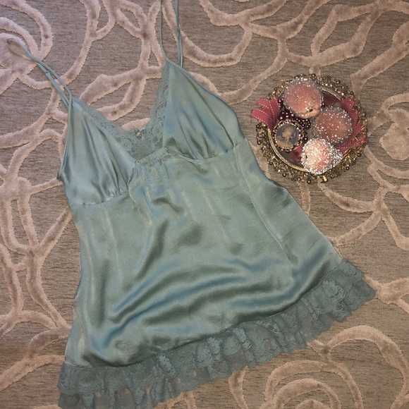 Victoria's Secret Other - 🌷VICTORIA’S SECRET🌷Lite sage green silk chemise